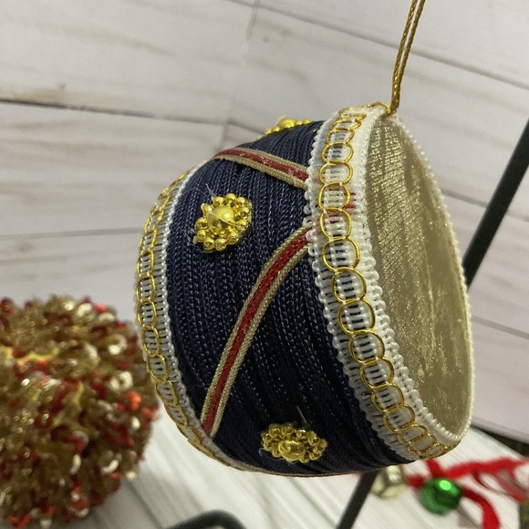 Lot of Farm House Homemade Christmas Tree Ornaments plastic canvas, misc - Picture 11 of 16